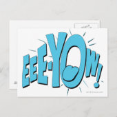 CARTE POSTALE EEE-YOW ! (Devant / Derrière)