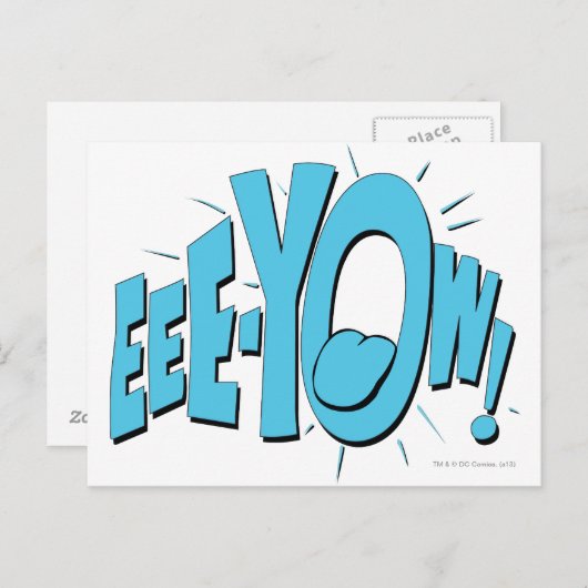 CARTE POSTALE EEE-YOW ! (Devant / Derrière)