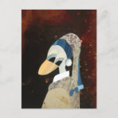 Carte Postale Eend from my girl with a pearl earring art (Devant)
