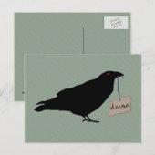 Carte postale Eerie Raven (Devant / Derrière)