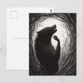 Carte Postale Eerie Werewolf (Devant / Derrière)