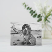 Carte Postale Effacer (Debout devant)