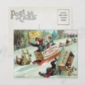 Carte Postale Effacer la piste (Devant / Derrière)