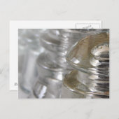 Carte Postale Effacer les isolateurs en verre (Devant / Derrière)