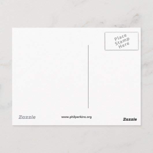 Carte Postale Effacer les isolateurs en verre (Dos)