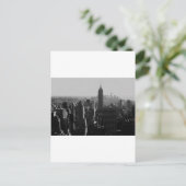 Carte Postale Effet Bois noir et blanc NYC (Debout devant)