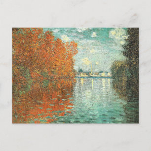 Carte Postale Effet d'automne à Argenteuil par Monet,