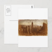 Carte Postale Effet photo endommagé New York (Devant / Derrière)