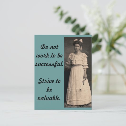 Carte Postale Effort à valoriser (Debout devant)