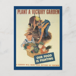 Carte Postale Effort de travail de guerre - affiches de travail 