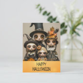 Carte Postale Éffrayant Halloween Anime Girl (Debout devant)