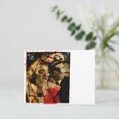 Carte postale éffrayante (Debout devant)