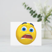 Carte Postale effrayé (Debout devant)