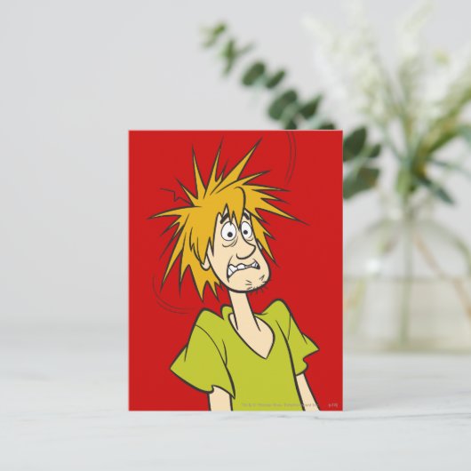 Carte Postale Effrayé (Debout devant)