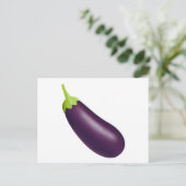 Carte Postale Eggplant Emoji (Debout devant)