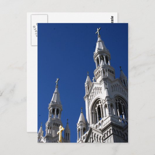 Carte Postale église (Devant / Derrière)