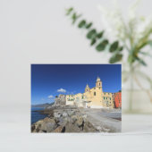 Carte Postale Église à Camogli (Debout devant)