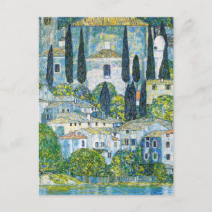 Carte Postale Église à Cassone par Gustav Klimt
