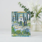 Carte Postale Église à Cassone par Gustav Klimt (Debout devant)