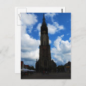 Carte Postale Église à Delft (Devant / Derrière)