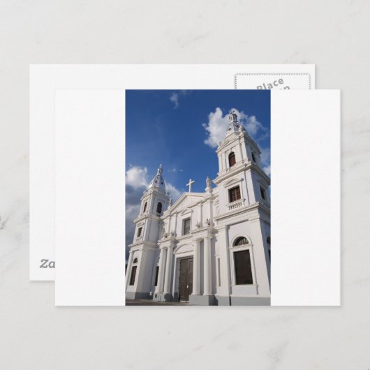 Carte Postale Église à Ponce (Devant / Derrière)