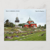 Carte Postale Eglise à Söderhamn, Suède, Pho... (Devant)