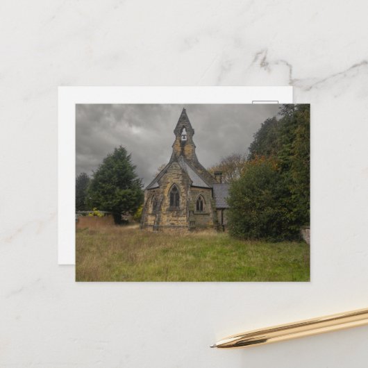 Carte Postale Église All Saints, Whitley (Devant/Arrière en situation)