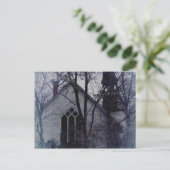 Carte Postale Église ancienne abandonnée (Debout devant)
