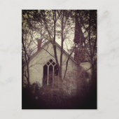 Carte Postale Église ancienne abandonnée (Devant)