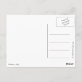 Carte Postale Église avec Dolomites en hiver à Alta Badia (Dos)