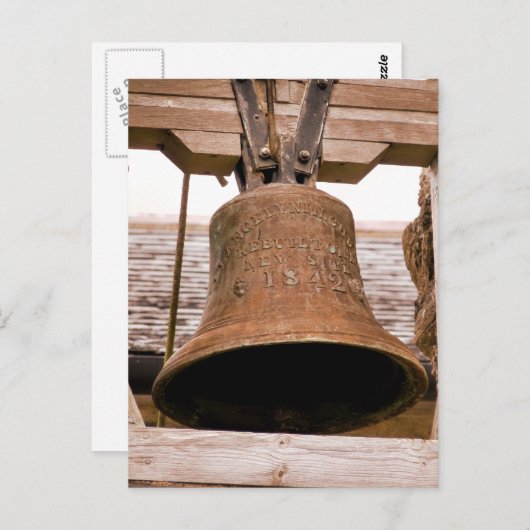 CARTE POSTALE ÉGLISE BELL (Devant / Derrière)