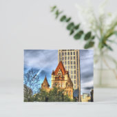 Carte Postale Église Boston Trinity (Debout devant)
