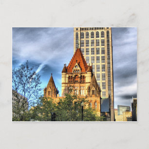 Carte Postale Église Boston Trinity