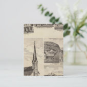 Carte Postale Église catholique romaine, Résidences, Minnesota (Debout devant)