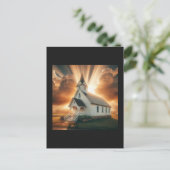 Carte Postale Église chrétienne (Debout devant)
