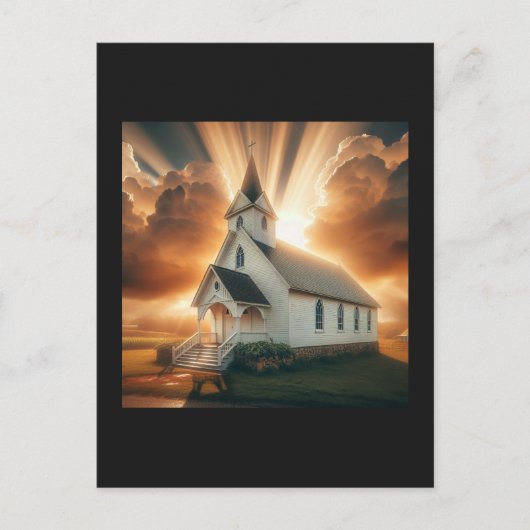 Carte Postale Église chrétienne (Devant)