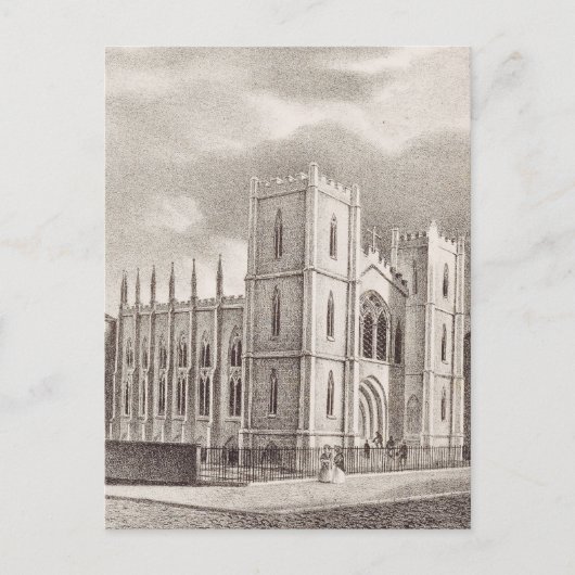 Carte Postale Église chrétienne médiévale (Devant)
