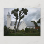 Carte Postale Église chrétienne Voldum Danemark (Devant)