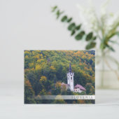 Carte Postale Eglise dans une forêt tropicale en Slovénie (Debout devant)