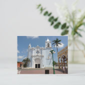 Carte Postale Église de Candelaria-Tlacotalpan, Veracruz (Debout devant)