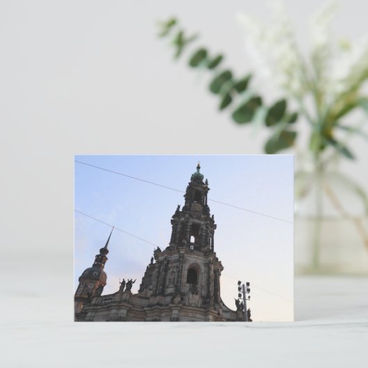 Carte Postale Église de Dresde (Debout devant)