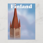 Carte Postale Église de Finlande (Devant)