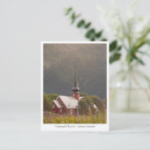 Carte Postale Église de Flakstad à Lofoten (Debout devant)