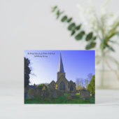 Carte Postale Église De Godalming D'Angleterre Le Matin (Debout devant)