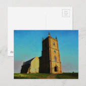 Carte Postale Église de Hanbury (Devant / Derrière)