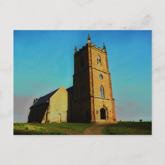 Carte Postale Église de Hanbury (Devant)