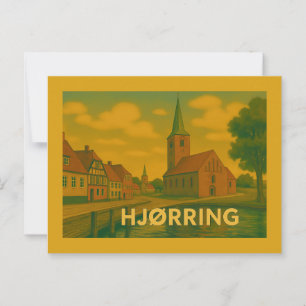 Carte Postale Église de Hjørring Danemark