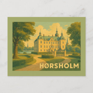 Carte Postale Église de Hørsholm Danemark