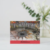 Carte Postale Église de la Nativité Bethléem (Debout devant)