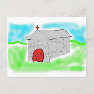Carte Postale Église de pierre